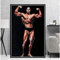 Poster Arnold Schwarzenegger Bodybuilding Fitness Poster Porträt Bilder Leinwand Malerei Wand Kunst Home Decor 50X70Cm Kein Rahmen
