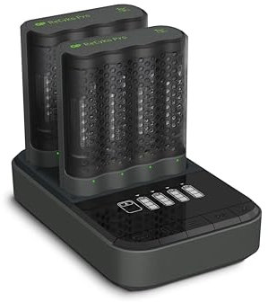 GP 2X ReCyko Pro Charger M461 (USB) mit D861 Ladestation inkl. 8X NiMH PRO AA 2000mAh Akku