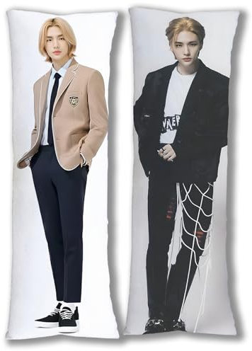 Hug Body Kissenbezug, Singger-Kissenbezug für Fans, 50 x 150 cm (Hwang Hyun-Jin)