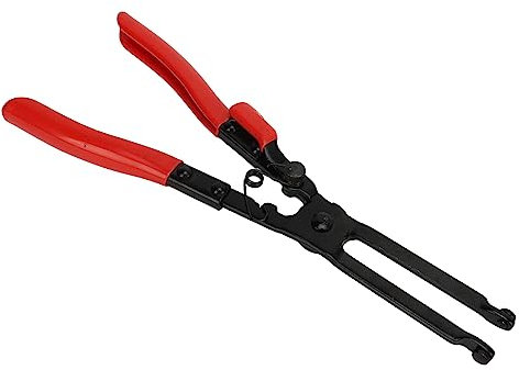 Wnvivi Exhaust Pipe Clamp Plier,Clamp Spread Pliers,Heavy Duty Long Plier Jaw Exhaust Hose Clamp Removal Tool