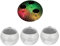 VINTORKY 4 Piezas Luz Impermeable Luces Flotantes De Piscina Luz Levitando Ligero Faroles Flotantes para Piscina Luz Llevada De La Piscina Luz Flotante Impermeable Exterior Piscina De Bolas