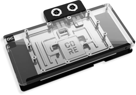 Alphacool Core RX 9070 XT Nitro+ GPU Water Block with Backplate