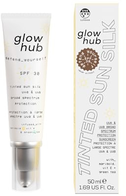 Glow Hub Defend Yourself Facial Sunscreen SPF30 Tinted 50ml (Never Without)