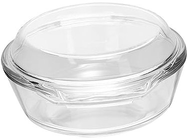 VALICLUD High Borosilicate Glass Soup Bowl Handles Large Microwave Oven Safe Easy Clean