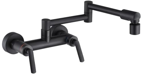 Robinetterie de Cuisine et de Salle de Bain, Robinet de Baignoire sur Pied avec Bec pivotant, Robinet de Baignoire sur Pied rétro en Laiton avec douchette à Main en Forme de téléph