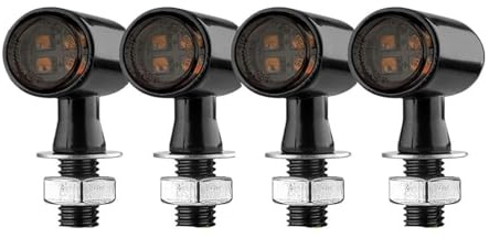 Motorrad Tagfahrlicht Blinker 3 In 1 Bullet Kontrollleuchte Integrierte LED Rücklicht Bremse Tagfahrlicht