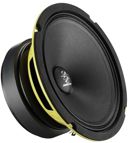 Ground Zero GZCM 6.5XSPL – 6.5 Zoll SPL Competition Midrange Lautsprecher, 120W RMS, 95 dB Wirkungsgrad, Klippel optimiert, High Power Car Audio