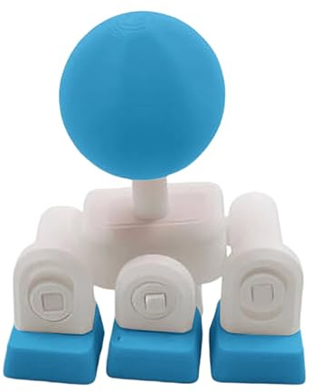 Joystick-Tastenkappen für mechanische Tastatur, 4-Wege-Funktionale WASD Directional Arcade Stick Keycap, 3D-gedrucktes Gaming-Zubehör für Esports, Programmierung und Tippen (Blau)