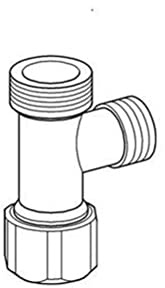 GROHE Eckventil (Original Ersatzteil, Langlebig, Robust, Herstellergarantie: 5 Jahre), 42730000