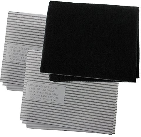 SPARES2GO Cooker Hood Carbon Grease Filter Kit for Creda Kitchen Extractor Fan Vent