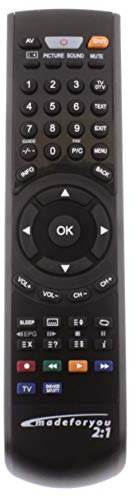 Madeforyou M4Y - Telecomando di ricambio per modello GRUNDIG 32 VLE 4140 C
