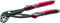NWS 1660-69-250-SB Maxi MX Waterpump Pliers, Silver/Red