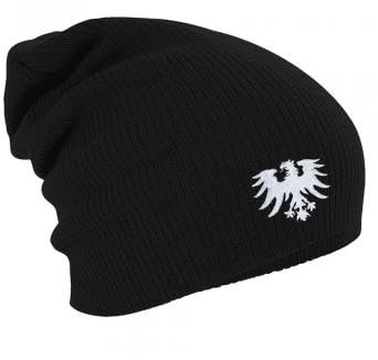 Longbeanie Slouch-Beanie Wintermütze Adler Frankfurt 55351 Farbe schwarz