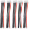 Yiqigou 5pcs JST 2S 3S 4S 5S 6S Balance Verlängerungskabel Kabel mit 15cm 22AWG Silikonkabel (3S)