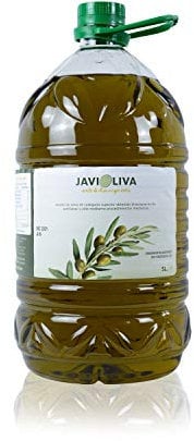 JAVIOLIVA – Aceite de Oliva Virgen Extra Natural – AOVE Picual 100% Español – Prensado en Frío, Sabor Intenso y Afrutado – Ideal para Cocinar, Freír y Uso Diario – Garrafa 5L