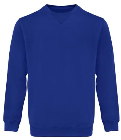 WORK IDEA Männer Crewneck Sweatshirt Arbeitskleidung Pullover Herren Basic Arbeitspullover
