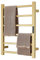 DUDYP Portasciugamani Radiatore Scaldasalviette Elettrico Oro Bagno, Portasciugamani Elettrico A Parete con Timer, Termoarredo Elettrico Termostatico in Acciaio Inox 304, 60X45cm,Hardwired
