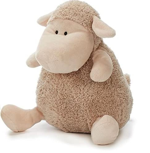 Euro Souvenirs Kuscheltier Plüschtier Stofftier Schaf 26x26x30 cm (beige braun)