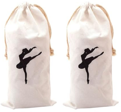 2 Stücke Tasche Reise Schuhorganisator Sneaker Tasche Für Reisetrageeinlage Organisator Ballettschuhe Aufbewahrungstasche Spitzenschuh Zubehör Balletttasche Schuhtasche
