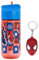 OM SUPPLIES Gourde réutilisable en Tritan pour enfants avec personnages de Spiderman 430 ml – Vacances, rentrée scolaire – Plastique sans BPA (Spiderman)
