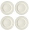 MIKASA Cranborne 4pc Stoneware Dinner Plate Set, 27cm, Gift Boxed