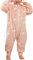 Maeau Combinaison Pyjama Enfant Fille Garçon 5 6 Ans Gigoteuse a Pied Bébé Manche Longue Hiver Barboteuse avec Jambe Grenouillère Flanelle Surpyjama Animaux Ensemble Pyjama Naissance Jumpsuit Rose 120
