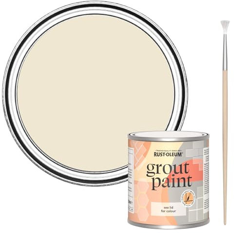 Rust-Oleum Beige Ultra-Durable Grout Paint - Quarry Lime 250ml