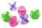 Gatuida Washing Balls Set 4pcs Laundry Soften Fabrics Prevent Tangles Reusable 1.9-inch Diameter Random Color