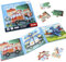 Kaisibum Magnetische Puzzle für Kinder, 12-16-20 Teile Primär Verkehrspuzzle für Kinder, 3-in-1 Magnetisches Falten Puzzle Spielzeug Transport Magnetische Puzzlespielzeuge für Kinder ab 3 Jahren