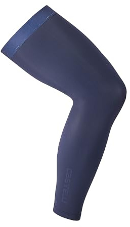 CASTELLI Unisex Espresso-Beinwärmer, Rad- und Schutzbekleidung für Rennrad und Gravel-Biking, Herren und Damen, Light Black, Medium