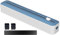 Découpeur de film transparent – Distributeur de film rechargeable – Distributeur de film en aluminium avec cutter – Rangement multifonctionnel de film transparent, organisateur de rouleaux