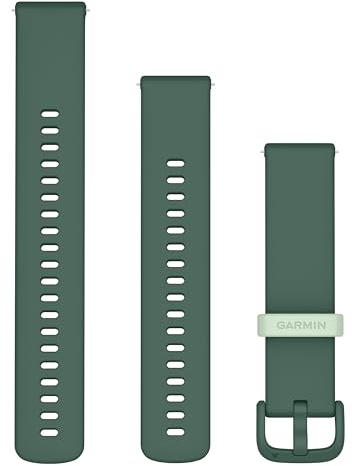 Garmin Original Zubehör Vivoactive 6 kompatible Zubehörserie, Schnellwechselband, 0,8 Zoll (20 mm), Silikon/LCD Schutzfolie [Japanische Originalprodukte]