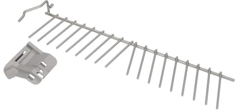 Cesta inferior plateada para lavavajillas compatible con Bosch 00642591
