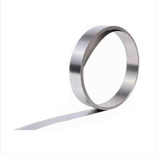 YTSMZX 304 Hoja de Acero Inoxidable Fina lámina de Artesanía del Metal para Aplicaciones Decorativas de fabricación de Piezas Ancho 10mm,1mmx10mmx3m