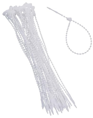 KGDUYC 500PCS 180mm Corda per Appendere Etichette,fili di sicurezza per etichette etichette,Loop Pins in Plastica Trasparente,Pezzi Fili di Sicurezza,Etichette in Plastica per Etichette di Sicurezza