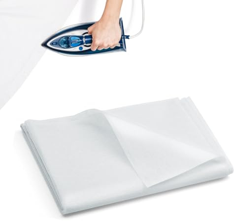 100cm Wide 2 Meters White Interfacing for Sewing Iron On Interfacing | Lightweight Fusible Interfacing for Sewing, Quilting, Crafting and Dress Making(100cm*2m)