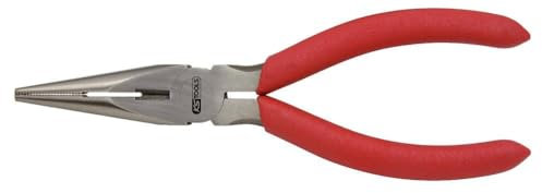 KS TOOLS 115.1323 Pince à Bec Demi-Rond Standard, 165 Mm