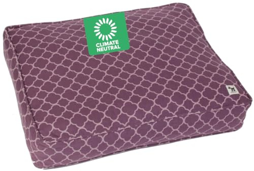 Molly Mutt Small Dog Bed Cover - Royals Print - Measures 22”x27”x5’’ - 100% Cotton - Durable - Breathable - Sustainable - Machine Washable Dog Bed Cover