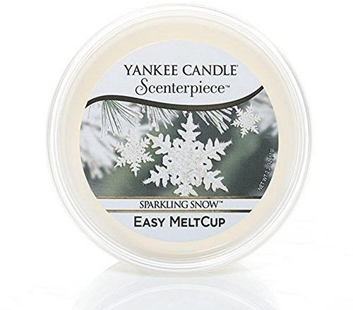 Yankee Candle Sparkling Snow Scenterpiece Melt Cups, White