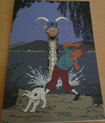 Tim und Struppi und das Ungeheuer von Loch Ness – Pastiche – 10 x 15 cm Postkarte