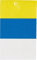 VERBETENA – Flagge Kanarischen Kunststoff 20 x 30 cm, Beutel 5 x 10 Meter (011200066)