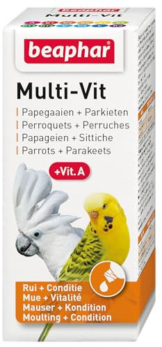 Beaphar Multi-Vitamin Liquid for Parrots & Parakeets 20ml