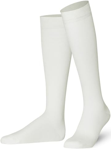 Mysocks Calzini al Ginocchio Unisex Tinta Unita in Cotone Extra Fine Pettinato | Punta senza cuciture