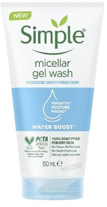 Simple Water Boost Mizellengel für empfindliche Haut, 142 ml