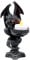 Ebros Gothic Wyvern Gargoyle Candle Holder Guardian Kneeling Servant Tea Light Candle Figurine 6.75 H