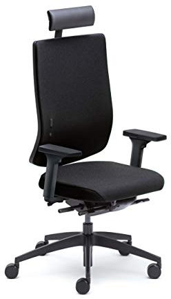 Sedus se:do Bürostuhl, Drehstuhl, Designstuhl, Schreibtischstuhl, Gaming, Kunststoff, Schwarz, 83 x 68 x 144 cm