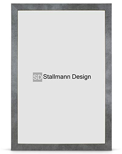 Stallmann Design 'New Modern' Bilderrahmen 60 x 90 cm | Farbe: Beton | eleganter Frame für Ihre Fotos und Motive