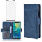 Asuwish Funda para Huawei Mate 20 Pro con Cristal Templado Protector Pantalla Vidrio Pelicula Protectora Libro Cuero Piel Tarjetero Soporte Hawaii Mate20 20Pro LYA-L29 Tapa Carcasa Capa Case Azul