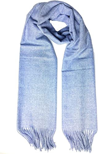 Luxuriöser, großer Schal von cashmere aus weicher Mischung aus echter Wolle
