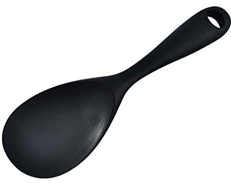 1pc Silicone Rice Spoon Japanese Rice Silicone Spatula Rice Spoon Paddle Rice Scoop Dried Fruit Spoon Asian Soup Spoon Soup Spoons Domestic Silica Gel Rice Spoon Non Stick